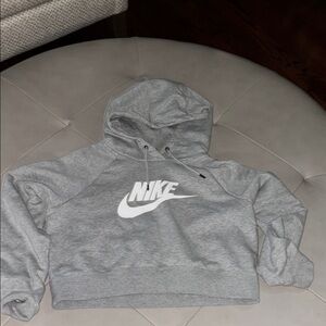 Nike Youth M Medium Gray Hoodie